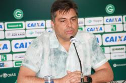 Marcelo Almeida ao assumir a presidência executiva do Goiás